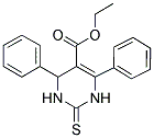 4,6-DIPHENYL-2-THIOXO-1,2,3,4-TETRAHYDRO-PYRIMIDINE-5-CARBOXYLIC ACID ETHYL ESTER Struktur