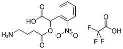 GAMMA-AMINOBUTYRIC ACID, ALPHA-CARBOXY-2-NITROBENZYL ESTER, TRIFLUOROACETIC ACID SALT Struktur