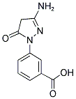 3-(3-AMINO-5-OXO-4,5-DIHYDRO-PYRAZOL-1-YL)-BENZOIC ACID Struktur