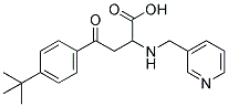 4-(4-(TERT-BUTYL)PHENYL)-4-OXO-2-((3-PYRIDYLMETHYL)AMINO)BUTANOIC ACID Struktur