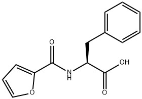 2-[(FURAN-2-CARBONYL)-AMINO]-3-PHENYL-PROPIONIC ACID Struktur