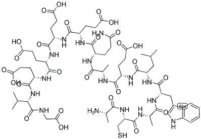 ALA-CYS-ALA-TRP-LEU-GLU-ALA-GLN-GLU-GLU-GLU-GLU-VAL-GLY Struktur