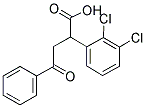 2-(2,3-DICHLOROPHENYL)-4-OXO-4-PHENYLBUTANOIC ACID Struktur