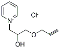 1-(PROP-2-YNYLOXY)-3-PYRIDINIUM-1-YLPROPAN-2-OL CHLORIDE Struktur