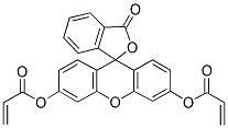 3',6'-DIMETHACRYLOXYSPIROBENZO[C]-FURAN[1,9']XANTHEN-3-ONE Struktur