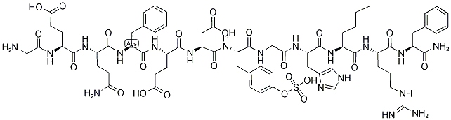 GLY, NLE9-LEUCOSULFOKININ Struktur