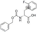 CBZ-2-FLUORO-D-PHE Struktur