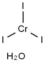 CHROMIUM IODIDE, HYDROUS Struktur