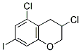 3,5-DICHLORO-7-IODOCHROMANE Struktur