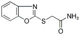 2-(1,3-BENZOXAZOL-2-YLTHIO)ACETAMIDE Struktur