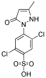 1-(2',5'-DICHLORO-4'-SULPHONYLPHENYL)-3-METHYL-5-PYRAZOLONE Struktur