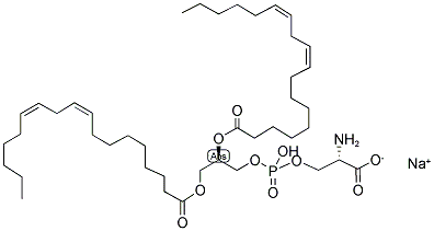 1,2-DILINOLEOYL-SN-GLYCERO-3-[PHOSPHO-L-SERINE](SODIUM SALT) Struktur