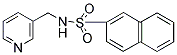 (2-NAPHTHYLSULFONYL)(3-PYRIDYLMETHYL)AMINE Struktur