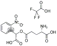 GAMMA-(CNB-CAGED) L-GLUTAMIC ACID, TRIFLUOROACETATE Struktur