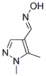 1,5-DIMETHYL-1H-PYRAZOLE-4-CARBALDEHYDE OXIME Struktur