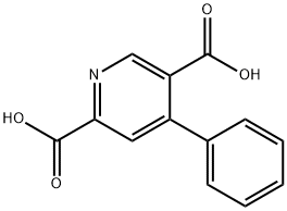 4-PHENYL-2,5-PYRIDINEDICARBOXYLIC ACID Struktur