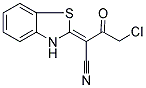 4-CHLORO-2-(2,3-DIHYDRO-1,3-BENZOTHIAZOL-2-YLIDEN)-3-OXOBUTANENITRILE Struktur