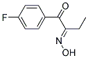 1-(4-FLUORO-PHENYL)-BUTANE-1,2-DIONE 2-OXIME Struktur