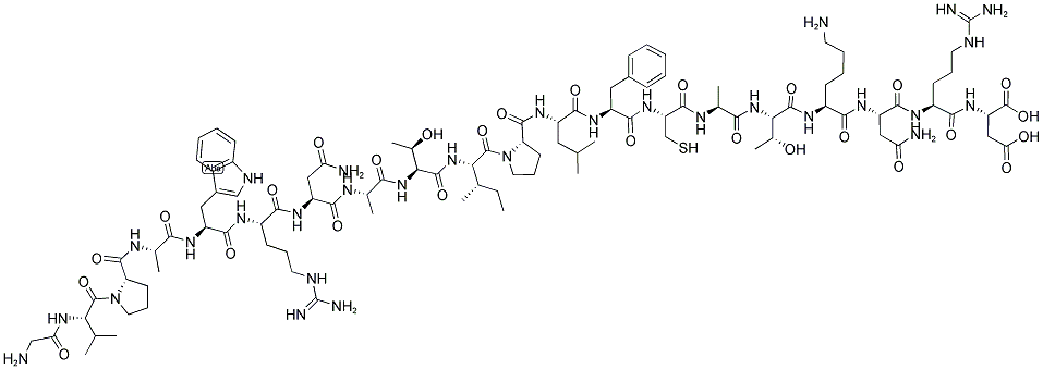 GLY-VAL-PRO-ALA-TRP-ARG-ASN-ALA-THR-ILE-PRO-LEU-PHE-CYS-ALA-THR-LYS-ASN-ARG-ASP Struktur