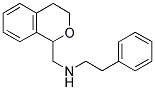 N-(3,4-DIHYDRO-1H-ISOCHROMEN-1-YLMETHYL)-2-PHENYLETHANAMINE Struktur