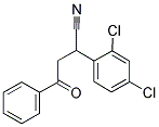 2-(2,4-DICHLOROPHENYL)-4-OXO-4-PHENYLBUTANENITRILE Struktur