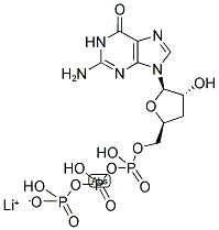 3'-DEOXYGUANOSINE-5'-TRIPHOSPHATE LITHIUM SALT Struktur