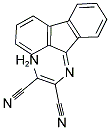 2-AMINO-1-(AZAFLUOREN-9-YLIDENEMETHYL)ETHENE-1,2-DICARBONITRILE Struktur