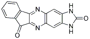 1,3-DIHYDROIMIDAZO[4,5-G]INDENO[1,2-B]QUINOXALINE-2,10-DIONE Struktur