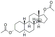 5-ALPHA-ESTRAN-3-ALPHA, 17-ALPHA-DIOL DIACETATE Struktur