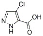 4-CHLORO-2H-PYRAZOLE-3-CARBOXYLIC ACID Struktur