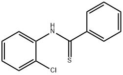 N-(2-CHLOROPHENYL)BENZENECARBOTHIOAMIDE Struktur