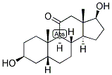 5-BETA-ANDROSTAN-3-BETA, 17-BETA-DIOL-11-ONE Struktur