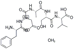 C-TERMINAL PENTAPEPTIDE OF RNASE Struktur