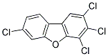 2,3,4,7-TETRACHLORODIBENZOFURAN Struktur