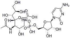 CMP-D-N-ACETYLNEURAMINIC ACID Struktur