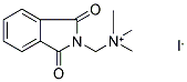 2-[(1,1,1-TRIMETHYLAMMONIO)METHYL]ISOINDOLINE-1,3-DIONE IODIDE Struktur