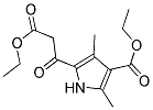 5-(2-ETHOXYCARBONYL-ACETYL)-2,4-DIMETHYL-1H-PYRROLE-3-CARBOXYLIC ACID ETHYL ESTER Struktur