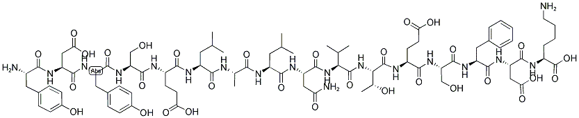 ARG-ASP-TYR-SER-GLU-LEU-ALA-LEU-ASN-VAL-THR-GLU-SER-PHE-ASP-LYS Struktur