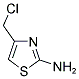 4-CHLOROMETHYL-THIAZOL-2-YLAMINE Struktur