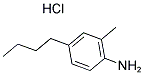 4-BUTYL-2-METHYLANILINE HYDROCHLORIDE Struktur