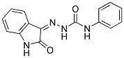 (3Z)-1H-INDOLE-2,3-DIONE 3-(N-PHENYLSEMICARBAZONE) Struktur