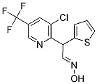 2-[3-CHLORO-5-(TRIFLUOROMETHYL)-2-PYRIDINYL]-2-(2-THIENYL)ACETALDEHYDE OXIME Struktur