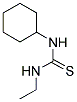 N-CYCLOHEXYL-N'-ETHYLTHIOUREA Struktur