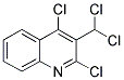 2,4-DICHLORO-3-DICHLOROMETHYLQUINOLINE Struktur