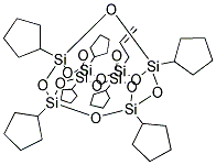 1-ALLYL-3,5,7,9,11,13,15-HEPTACYCLOPENTYLPENTACYCLO[9.5.1.1(3,9).1(5,15).1(7,13)]OCTA-SILOXANE Struktur