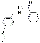 N'-(4-ETHOXYBENZYLIDENE)BENZOHYDRAZIDE Struktur