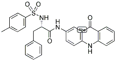 N-(N-TOSYL-L-PHENYLALANYL)-2-AMINOACRIDONE Struktur