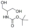 1,1-DIMETHYLETHYL [2-HYDROXY-1-(HYDROXYMETHYL)ETHYL]CARBAMATE Struktur