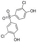 3,3'-DICHLORO-4,4'-DIHYDROXYDIPHENYL SULFONE Struktur