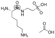 LYSYL TAURINE CH3COOH Struktur